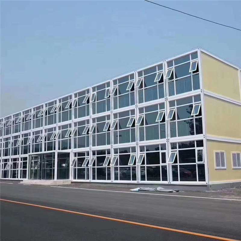 Temporary Modular Domitories Prefabricated Container House Student Dorm Rooms