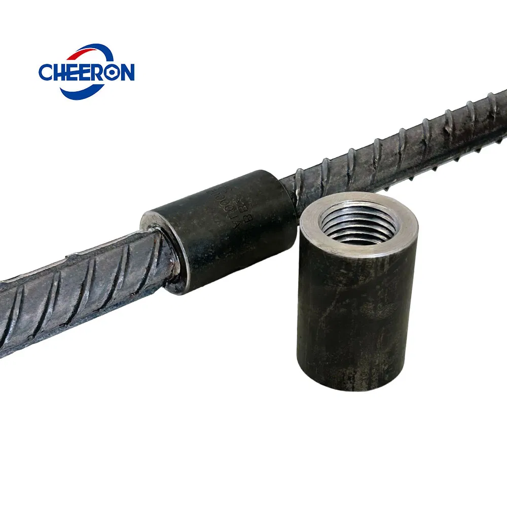 12-50mm Rebar Coupler Mechanical Connector Sleeve Steel Bar Splicing by CNC Machine