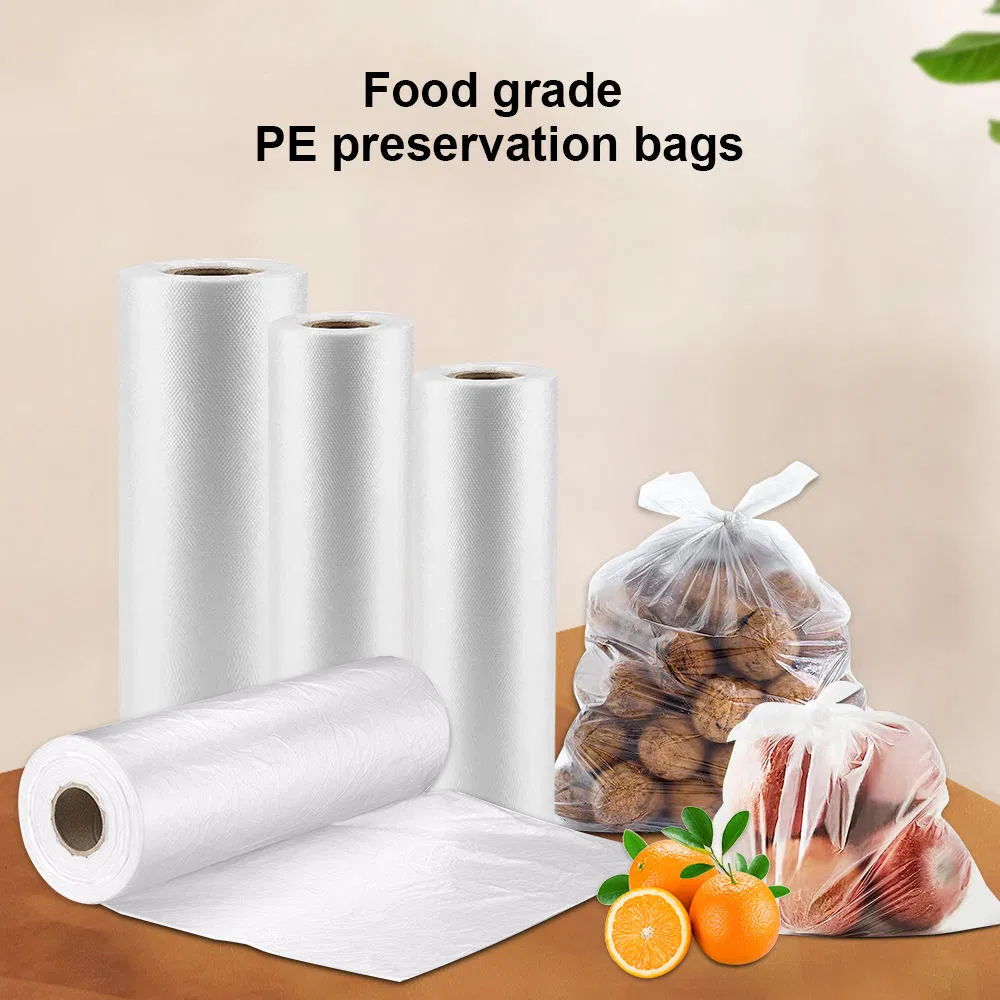 Flat Bag Fresh Microperforated Clear Plastic Packing Bag for Fruit and Vegetable