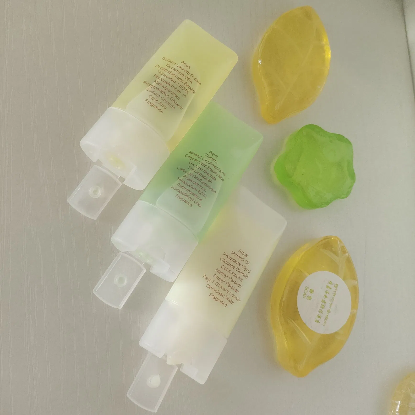 Hotel Shampoo Disposable Shower Gel Body Lotion Tube