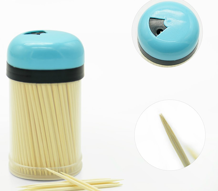 Disposable China Made Natural Toothpick Flag
