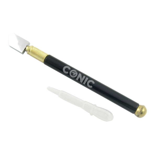 Plastic Handle Glass Cutter with Yg8 Cutting Wheel