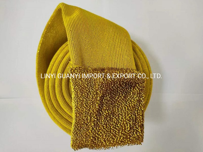 Stainless Steel Wire Scrubber Sponge Material Fabric Dish Cloth
