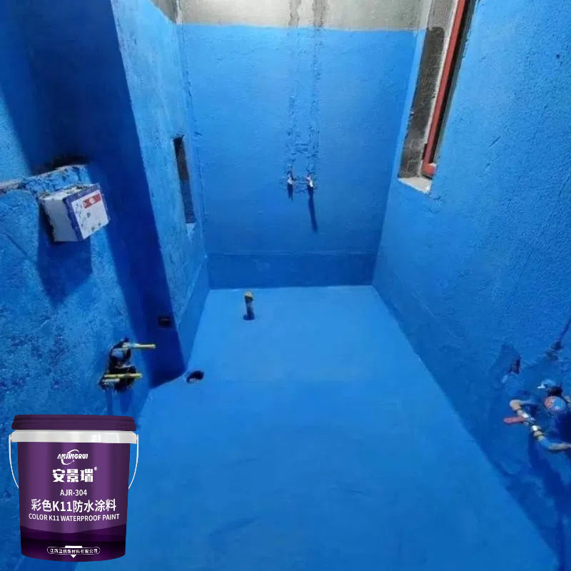 Eco-Friendly Colored K11 Flexible Waterproof Coating for Bathroom Kitchen Swimmingpool Roof