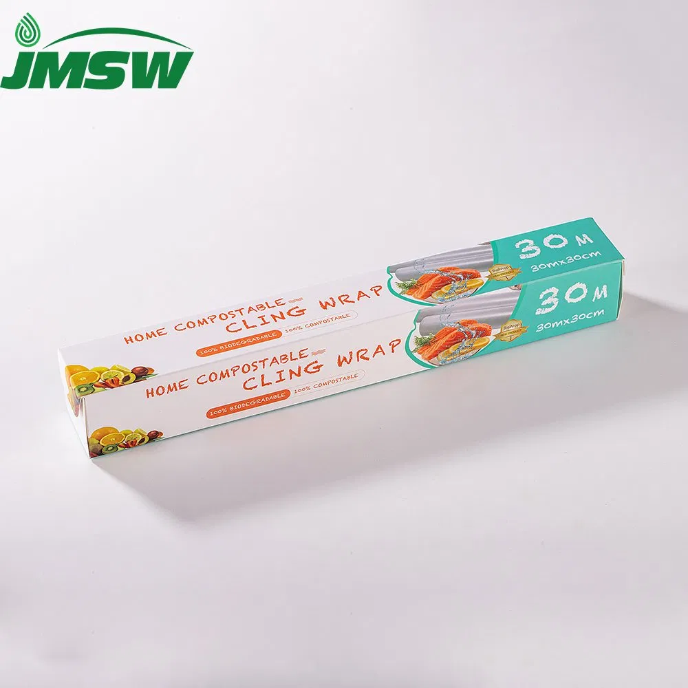 Biodegradable Compostable Food Grade Cling Wrap Film Whosale on Roll
