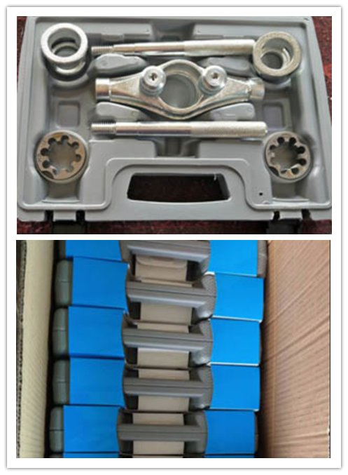 Плашки и плашкодержатель для нарезки резьбы на трубах 20-32 мм