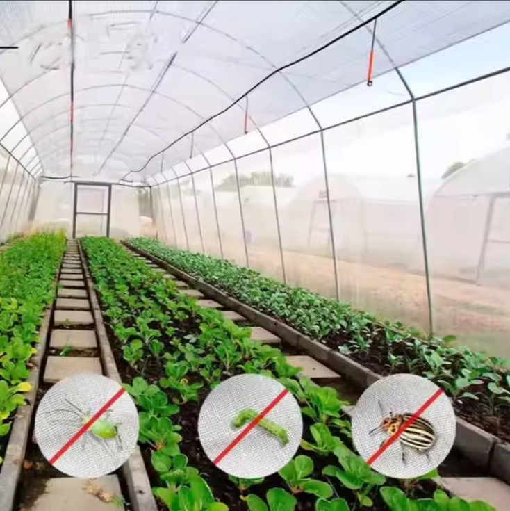 Agricultural Polypropylene Mesh Anti-Aphid Mesh Plastic Anti-Insect Nets Anti-Mosquito Net