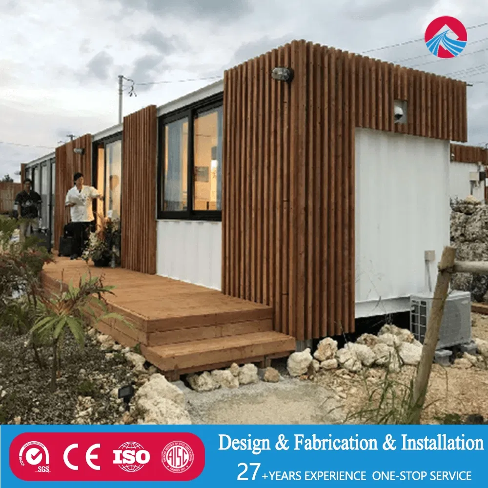 China Wholesale House Container Building Steel Structure Prefabricated Hotel with Folding