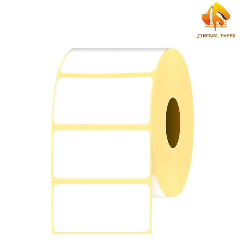 Direct Thermal Printed Label Self Adhesive Sticker Roll Barcode Thermal Scale Label