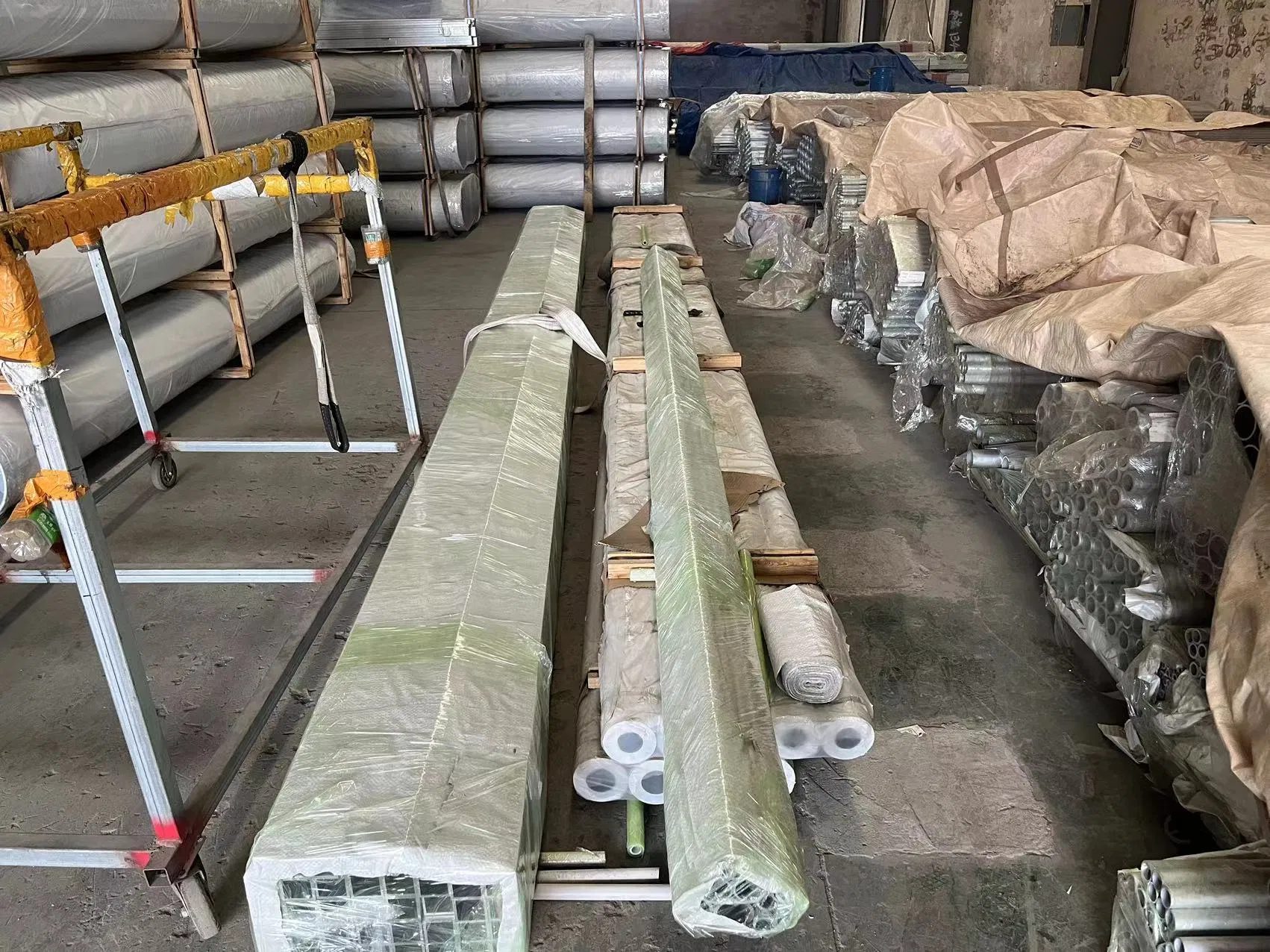 Алюминиевый профиль 6061 T6, 6063 T5 квадратный и круглый