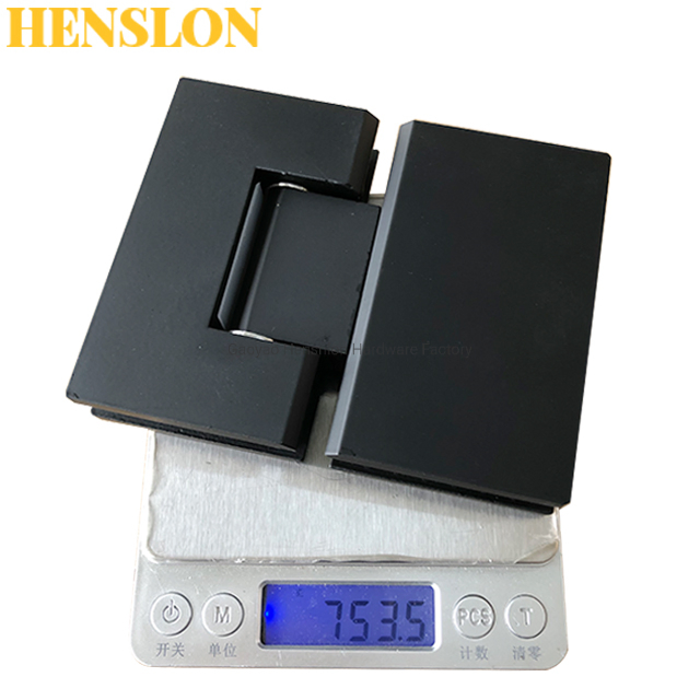 Bathroom Frameless Brass Zinc Alloy Stainless Steel Glass Shower Hinge 7603