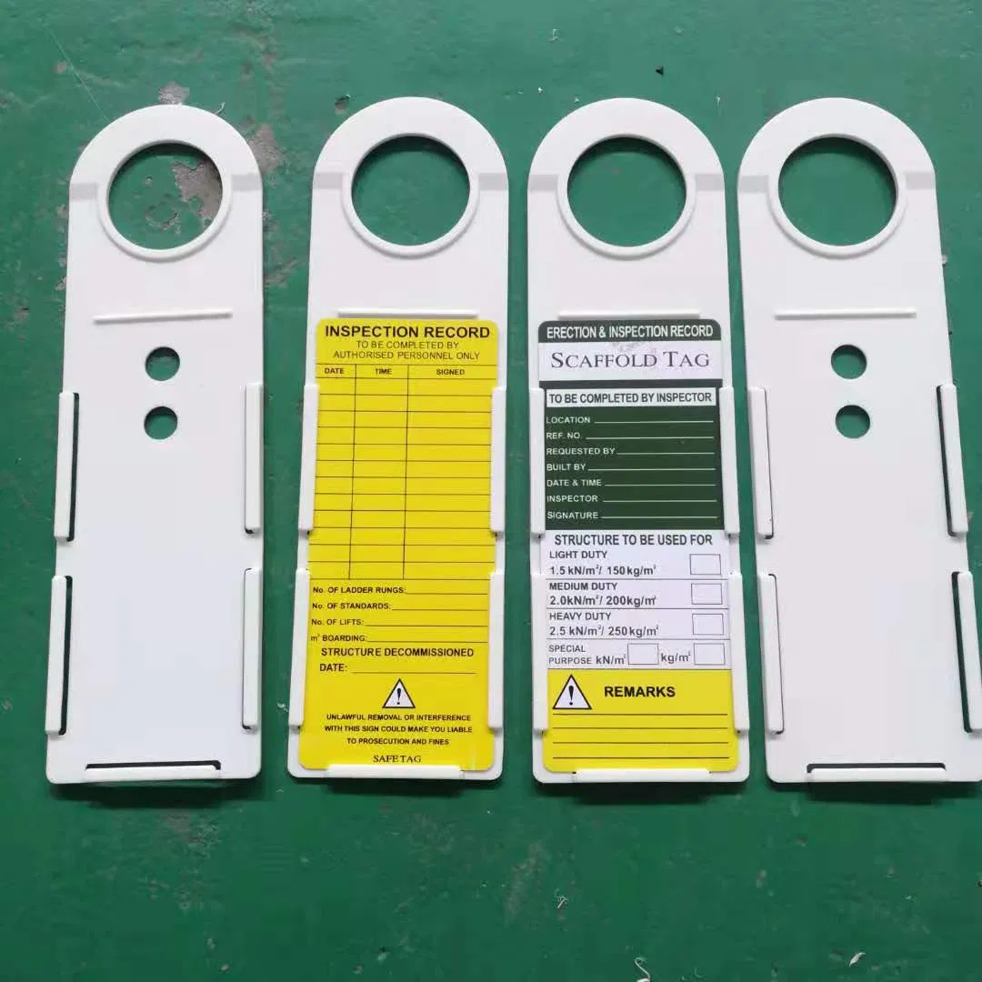 Multifunction Scaffolding Tag