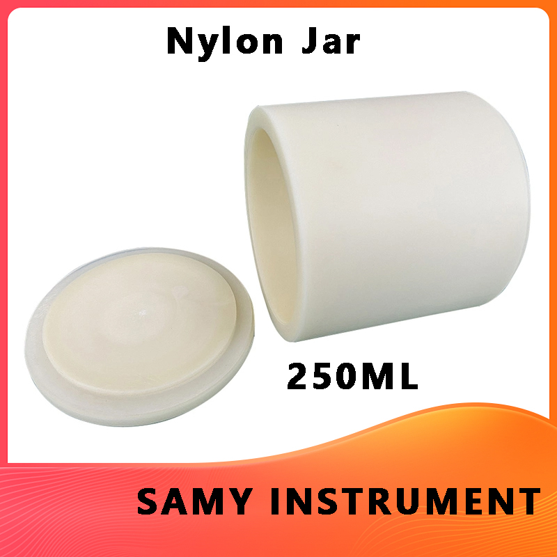 High Strength 250ml Nylon Ball Mill Tank for Industries