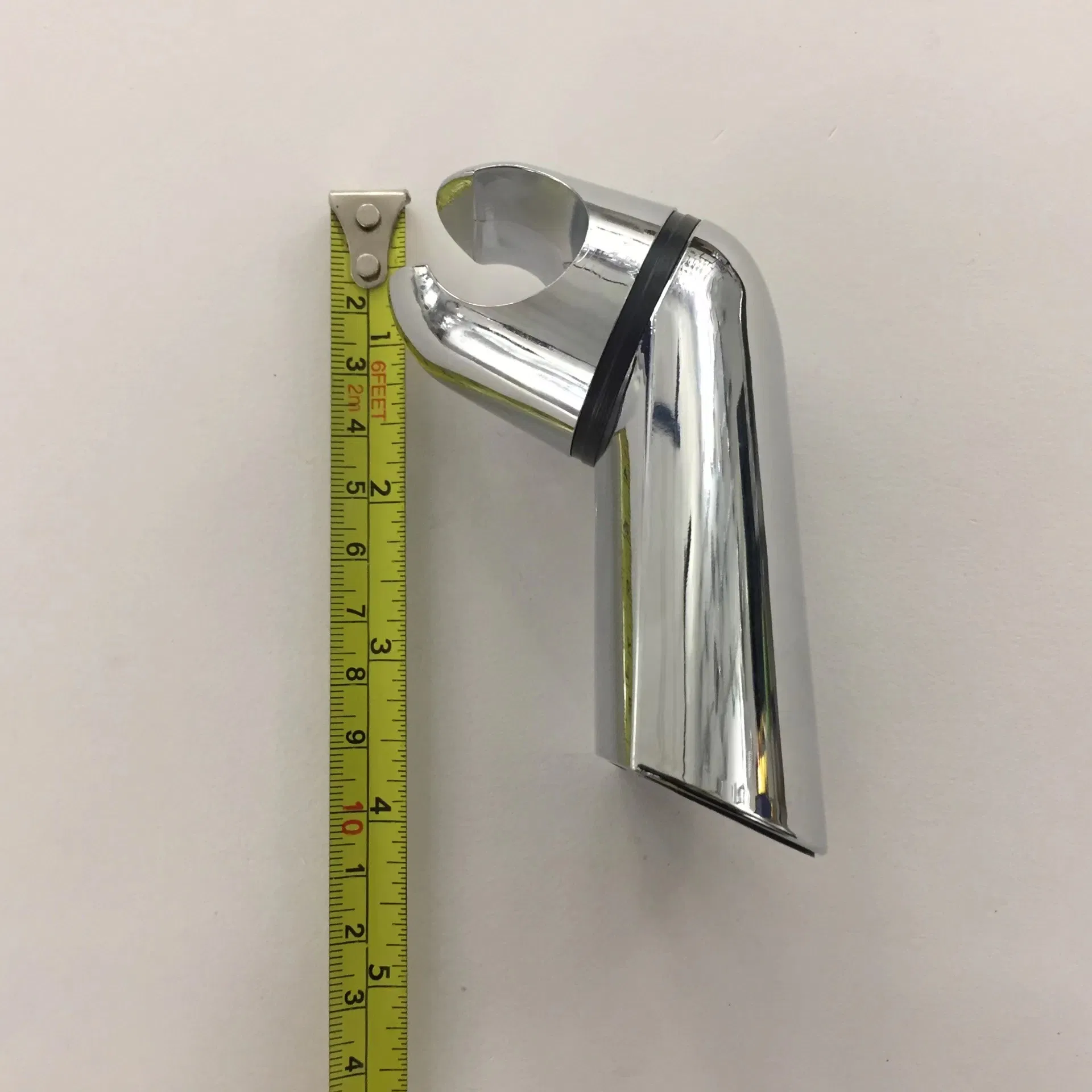 Premium Adjustable Chrome Shower Head with ABS Pedestal Holder
