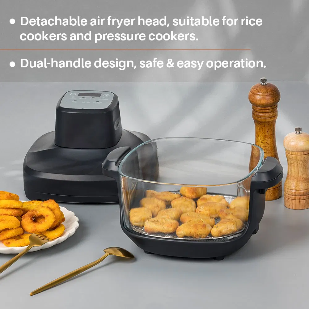 Best Selling OEM 4.5L Nonstick Coating Electric Visual Smart Air Fryer