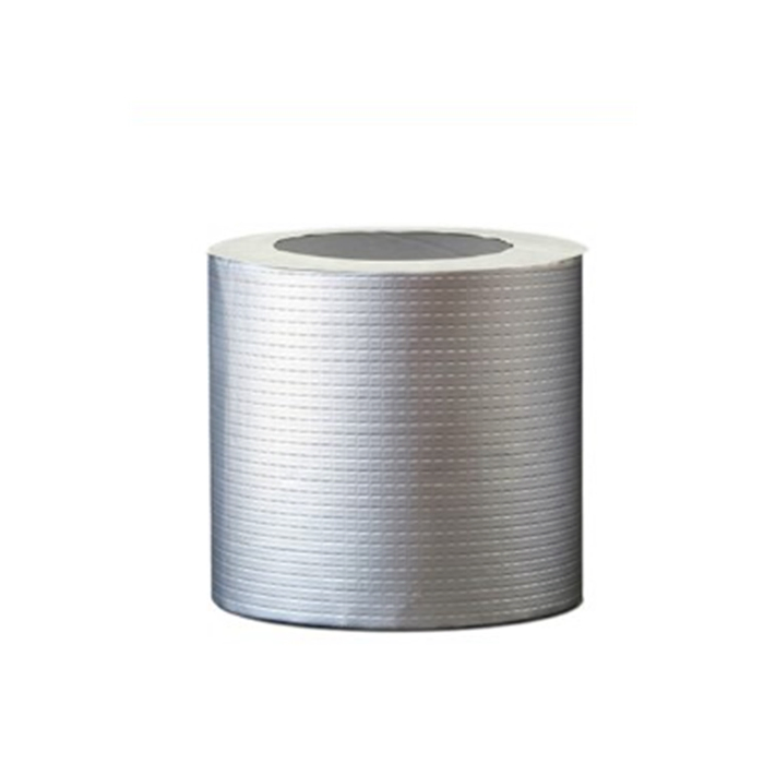 Waterproof Leakage High Sticky Aluminum Foil Butyl Rubber Tape Aluminum Butyl Tape