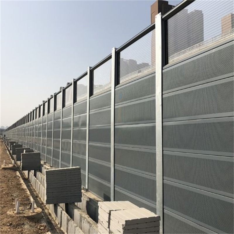 Rail Transit Sound Barrier, Construction Site Noise Barrier Wall