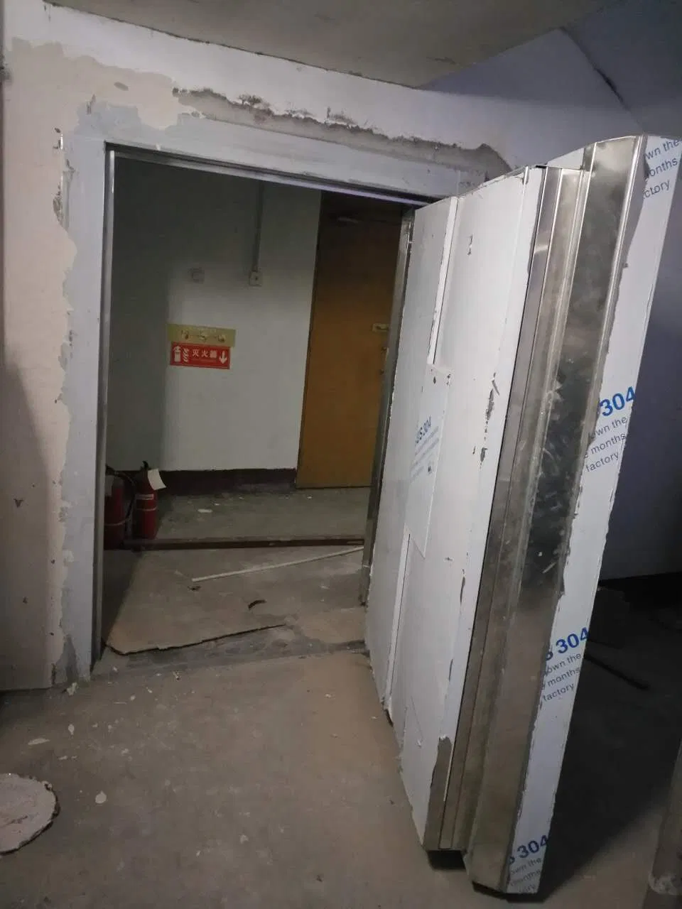 Stainless Steel Double Door Antidrilling Fireproof Mechanical Lock Vault Door/Safe