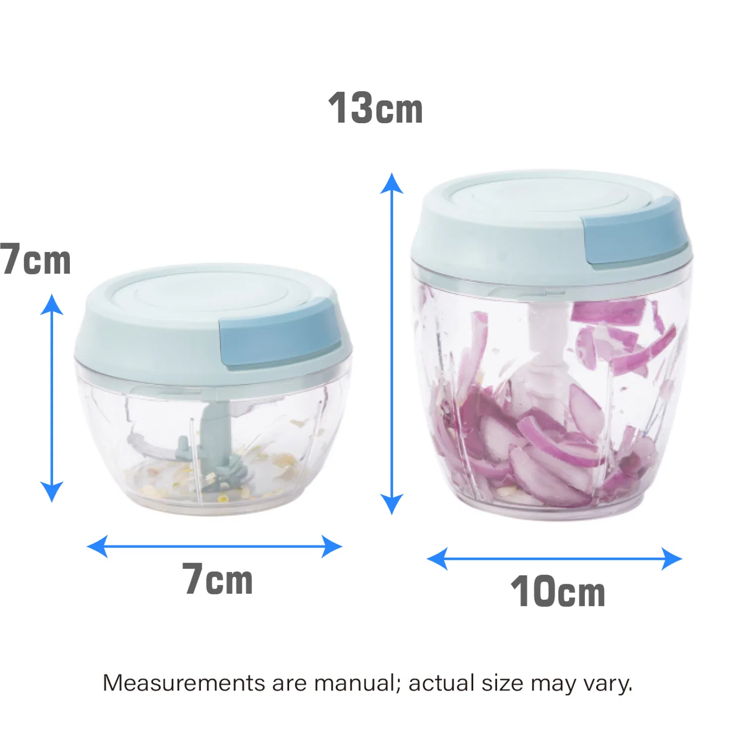 Тёрка-измельчитель овощей с контейнером, BPA-free