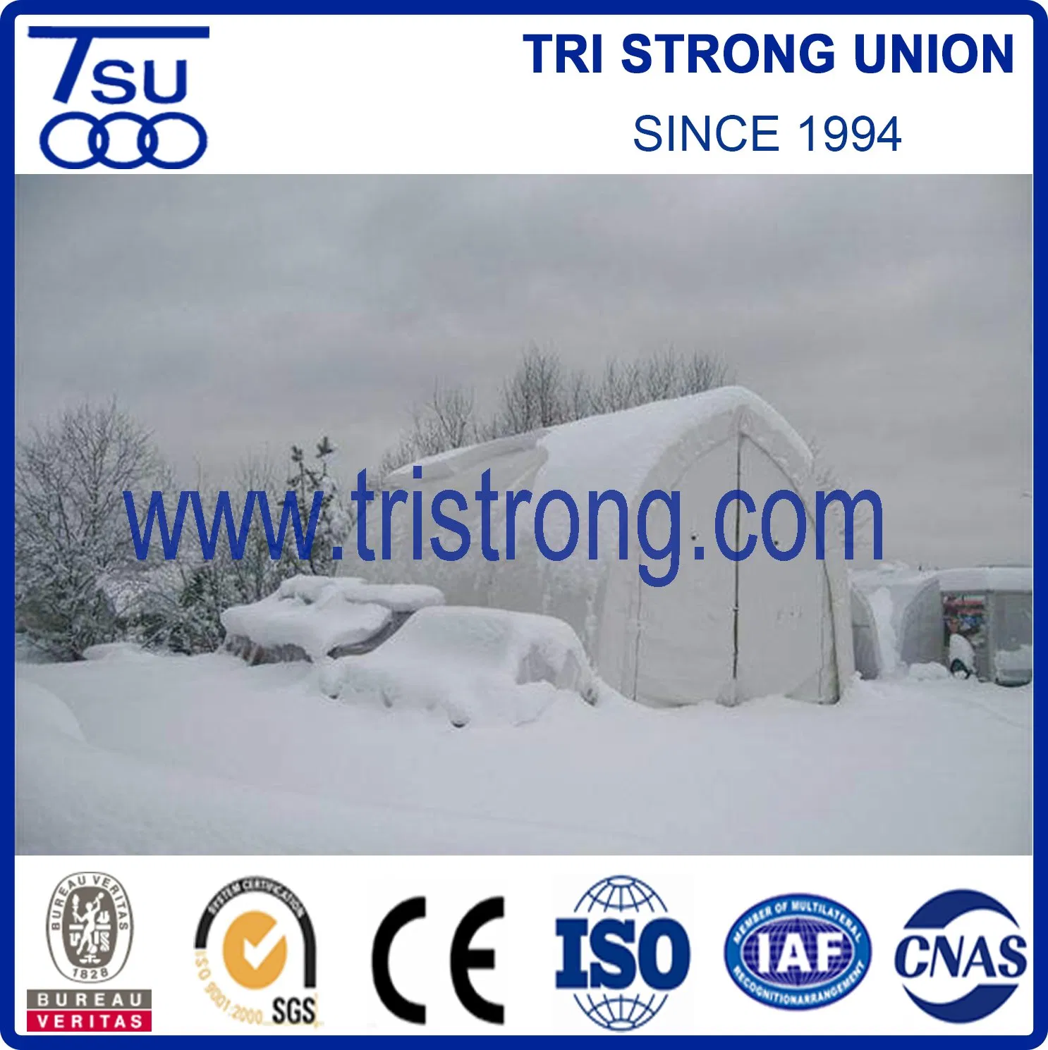 Peak Roof Tent with Steel Square Tube Frame (TSU-1536S/TSU-1639S/TSU-2430S/TSU-3240S/TSU-3250S)