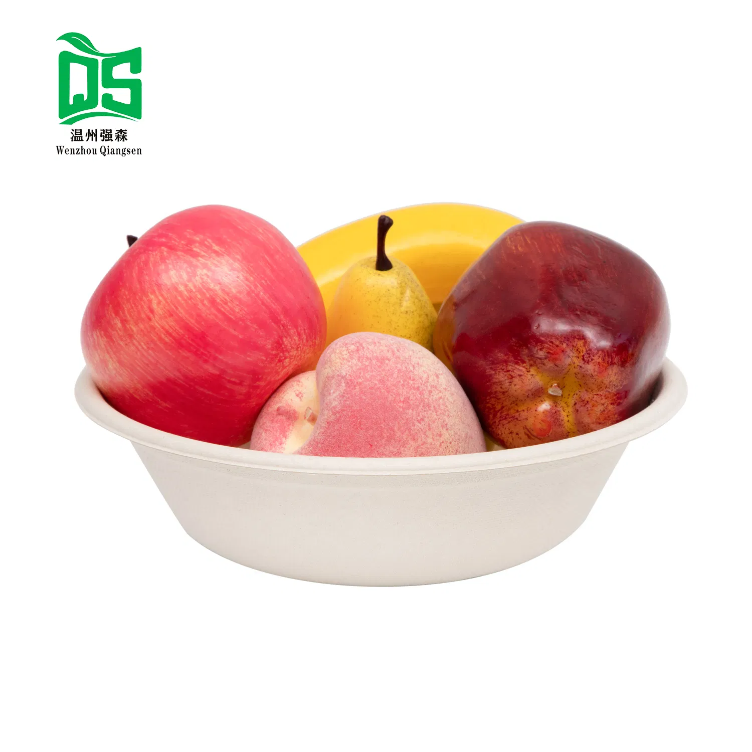 Экологичная миска из сахарного тростника с крышкой