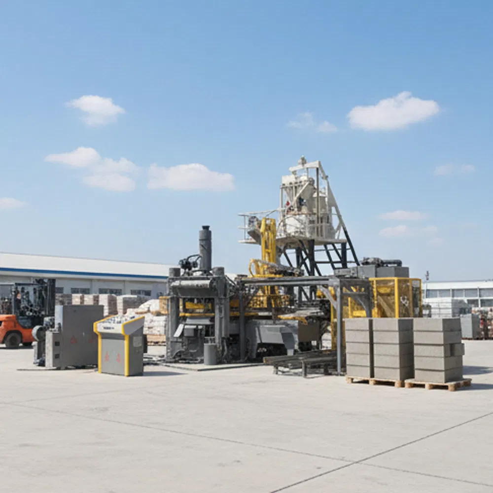 Brick Making Rotating-Type Terrazzo Tiles Machine with Modern Design