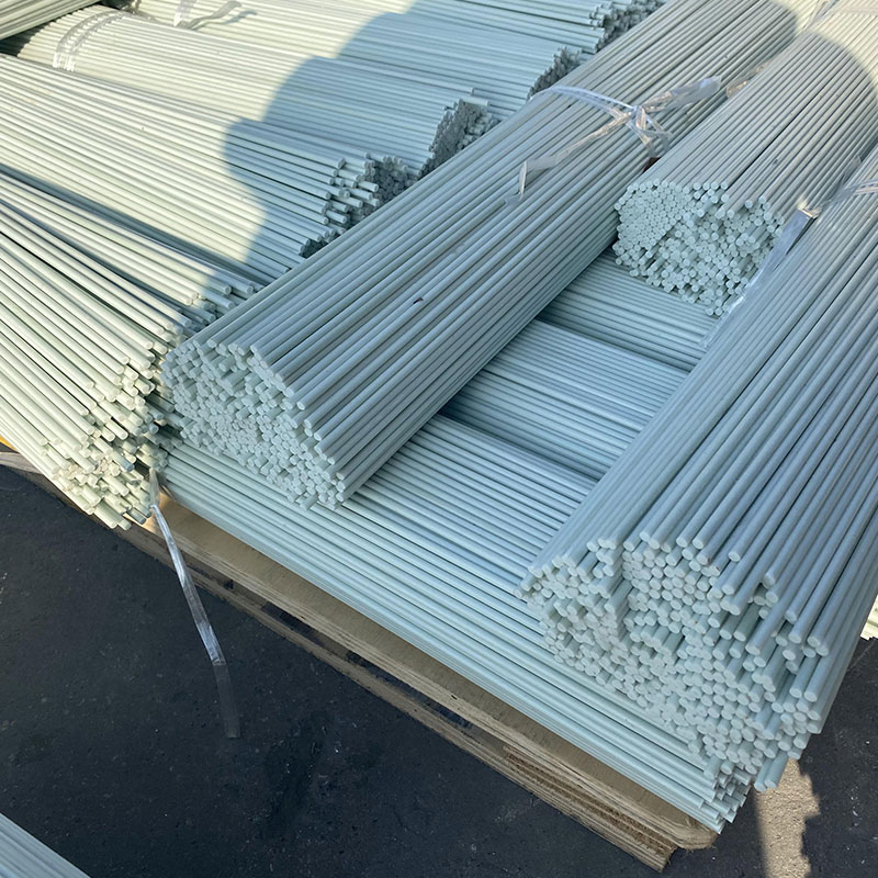 Pultruded Fiberglass Rods Automotive Composite Manufacturing Structural Industrial Engineering Supply