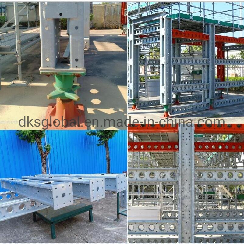 Construction Hot DIP Galvanized Steel Used Movable Frame Scaffold Components