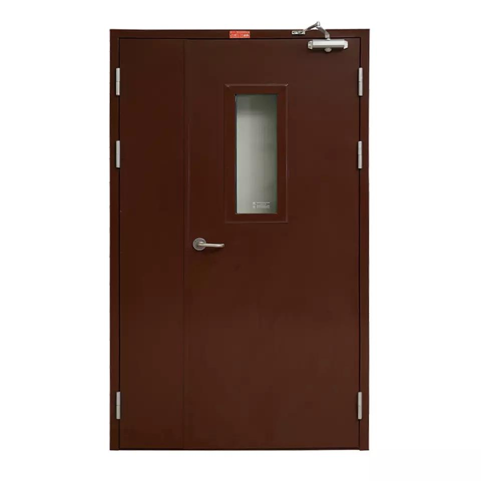China Good Quality 1 Hour 2 Hours 3 Hours Fire Rated Steel Doors for Commercial Building