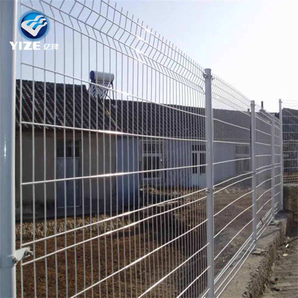 3D Welded Wire Mesh Fence / Welded Iron Fence Metal Plastic Garden Fence Online Guidance