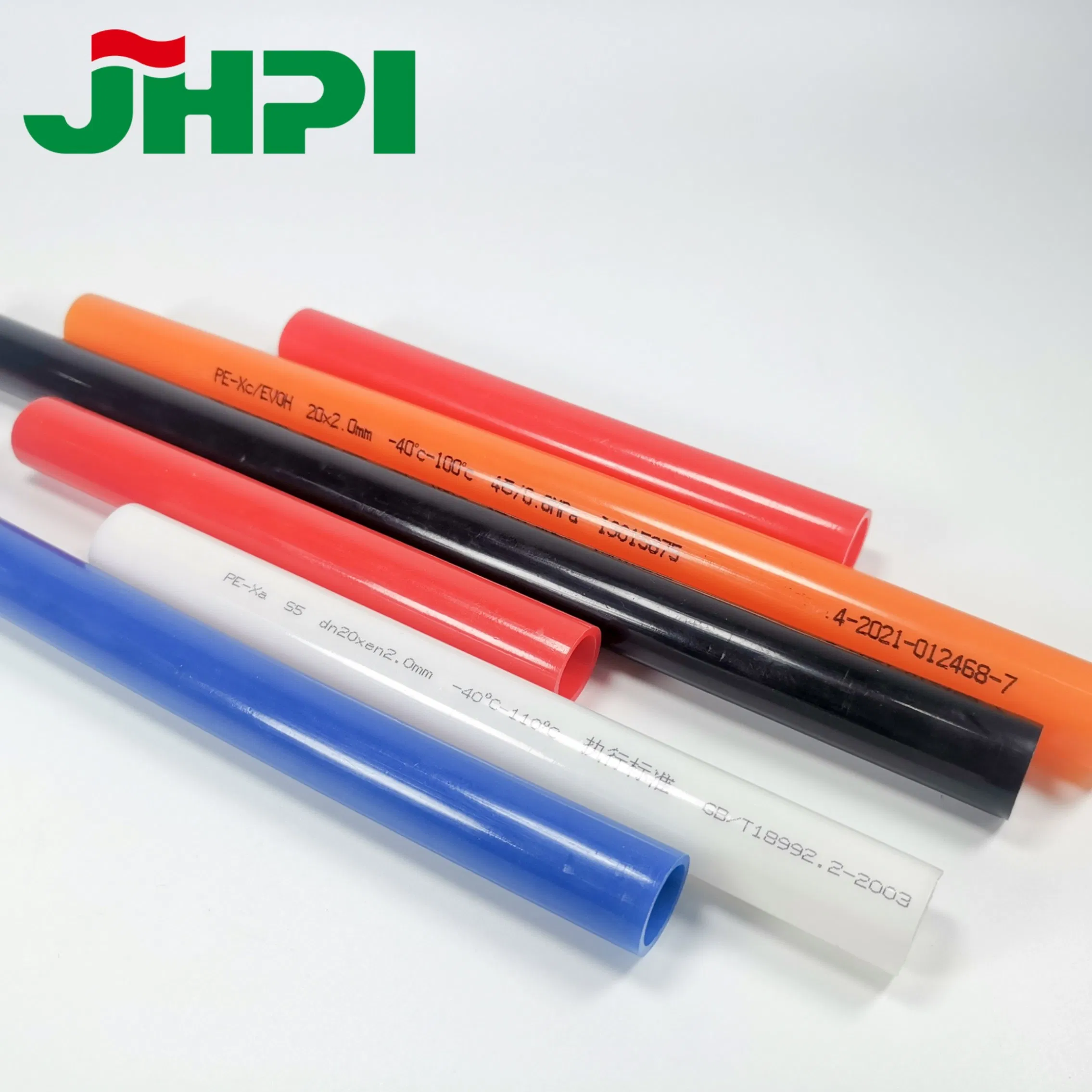 Jhpi Pipeline System Producer Good Quality Plumbing Water Supply White Color Pipes Pure Pex Pert Materials Plastic Pipe Pex