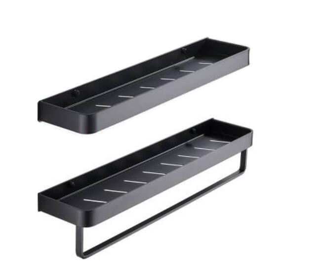 Stainless Steel Bathroom Rack with Hook and Towel Bar