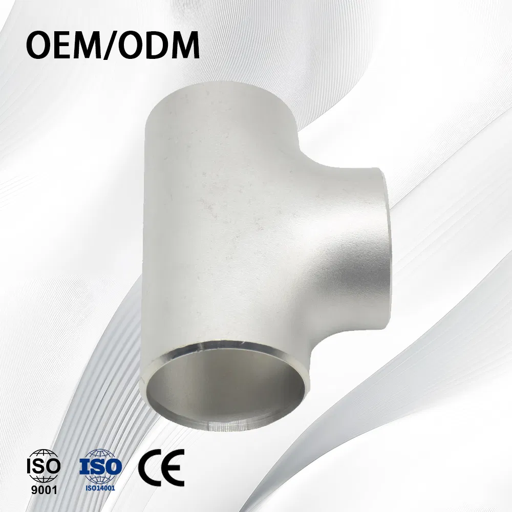 SS304/SS316L Customize OEM/ODM Corrosion Resistant Weld Tee Elbow Pipe Fitting for Industry