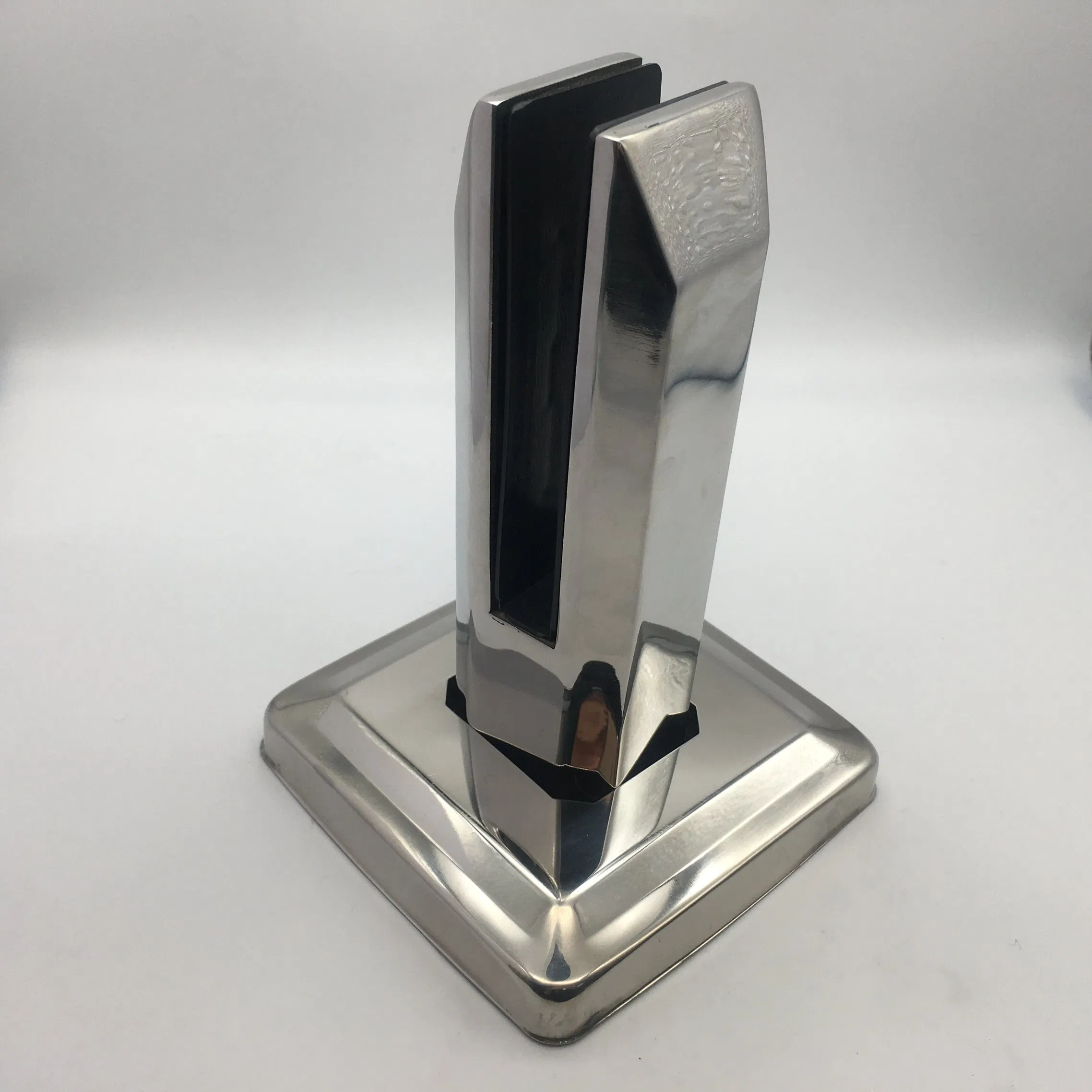 304 Stainless Steel Square Glass Spigots Pool Fence Spigot Clamp