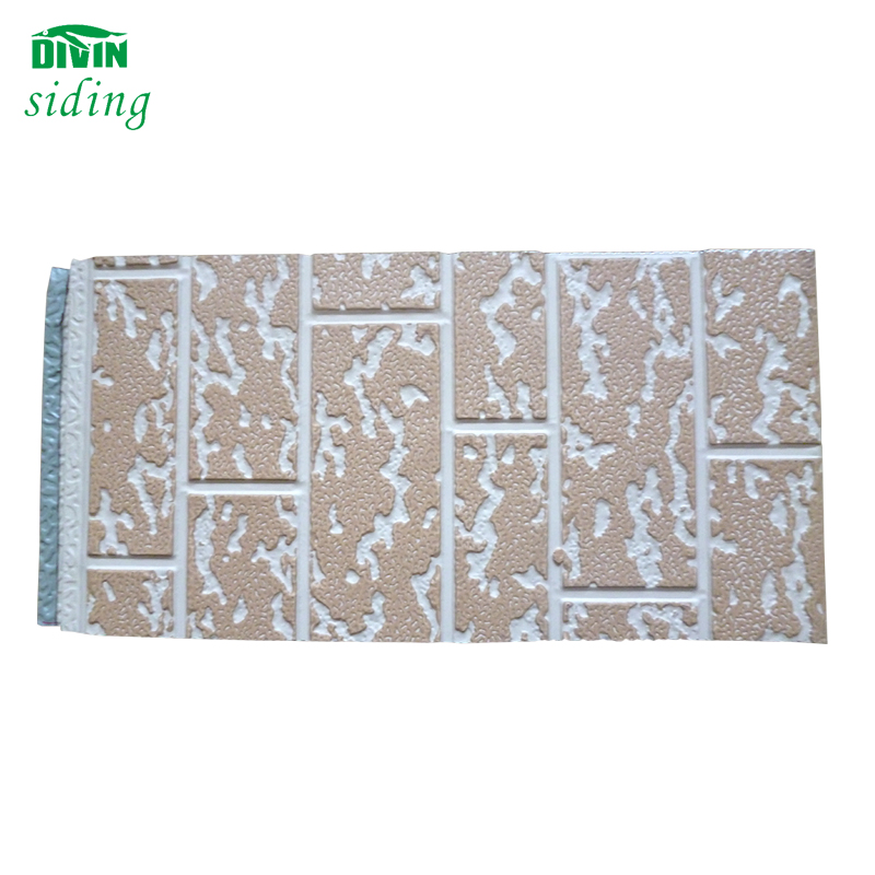 Stone Style Thermal Insulated PU Sandwich Panel (3800mm)