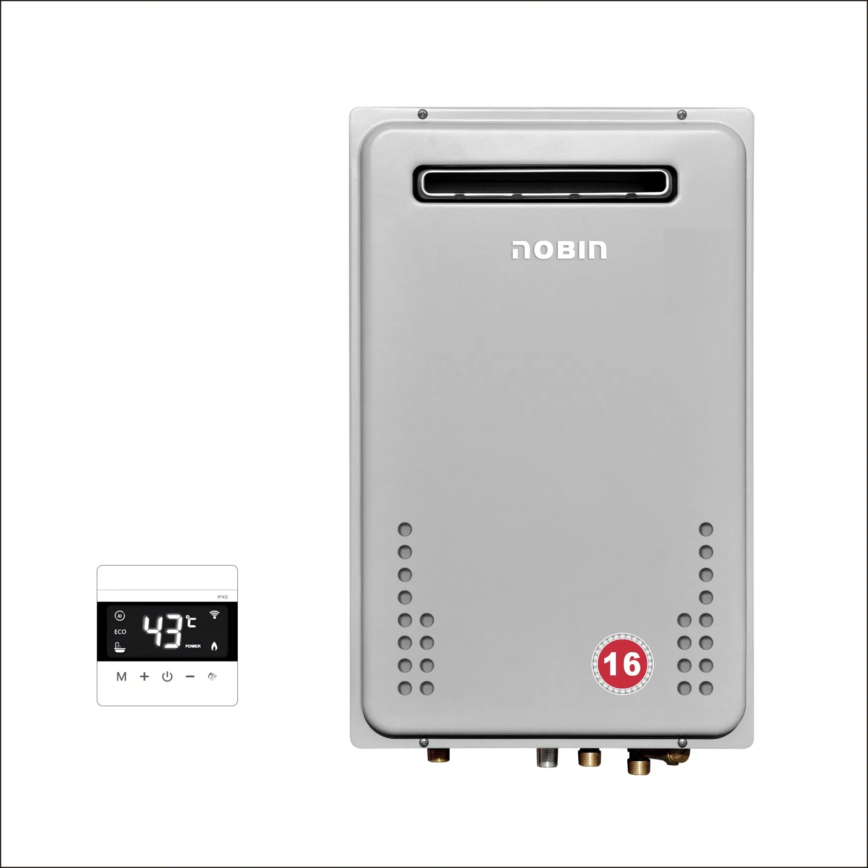 Have Pump 30kw Gas Water Heater with Efficient Hot Water Production