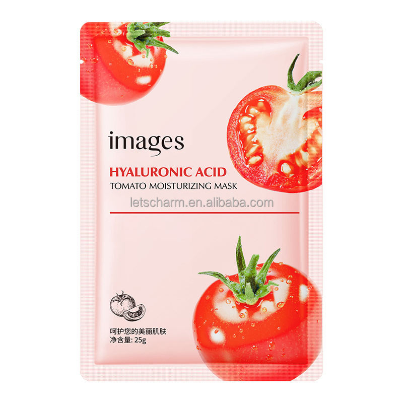 Ls078 OEM/ODM Private Label Tomato Face & Body Mask Hydrating Vitamin-Rich Glow-Boosting