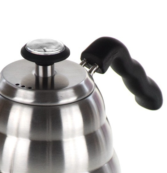Gooseneck Kettle Coffee Pour Over with Built-in Thermometer Stainless Steel Pots Wbb13851