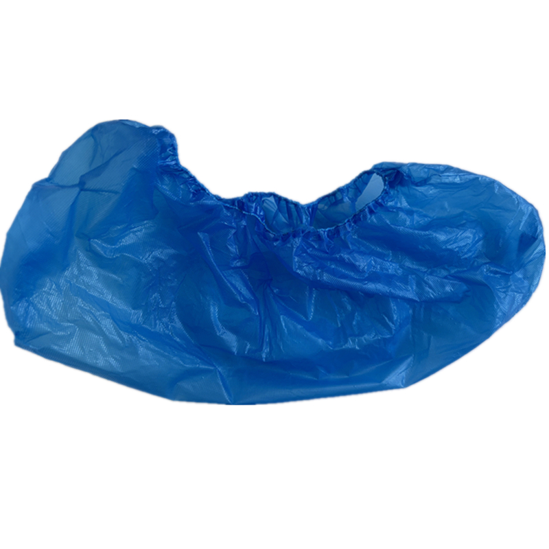 Durable Disposable CPE Shoe Covers Plastic Waterproof Shoecover