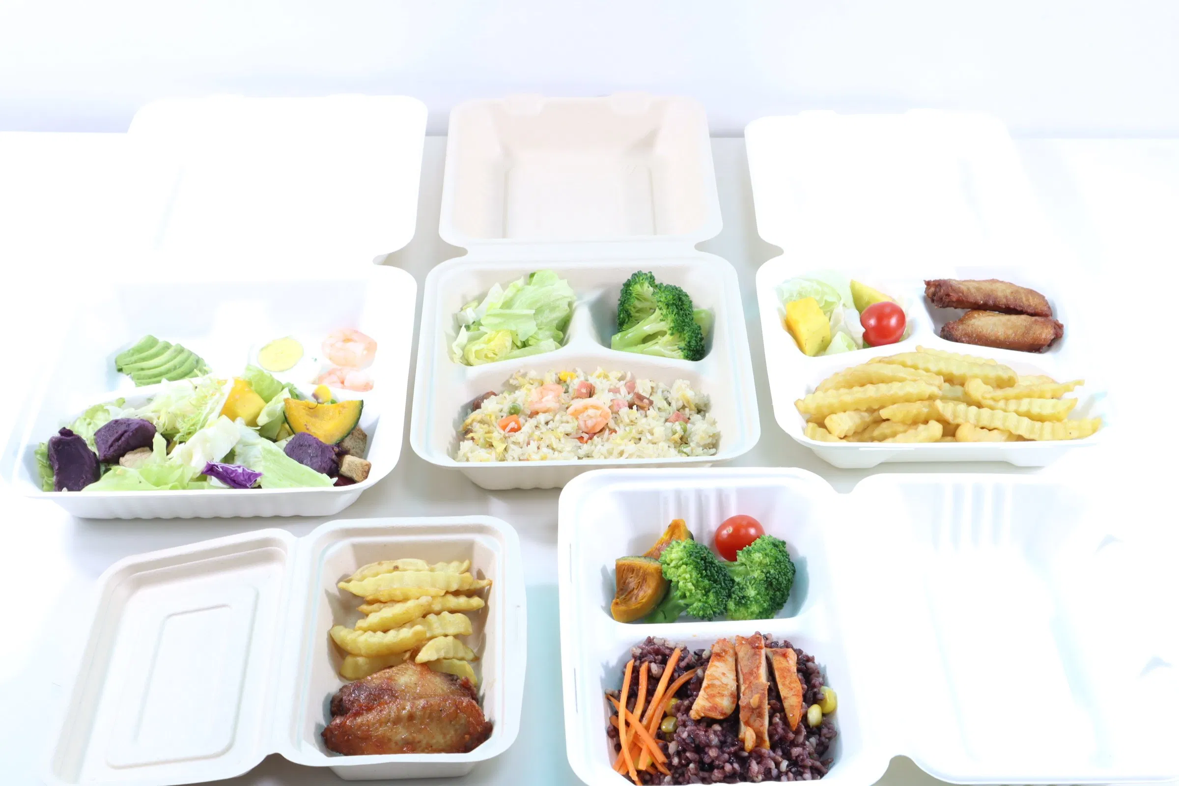 Биоразлагаемые контейнеры для еды на вынос