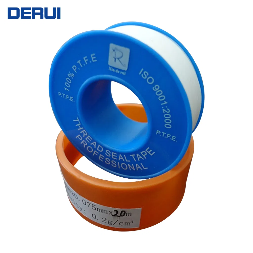 Building Sealing Material PTFE Plastic Plumbing Water Piping Thread Seal Tapes