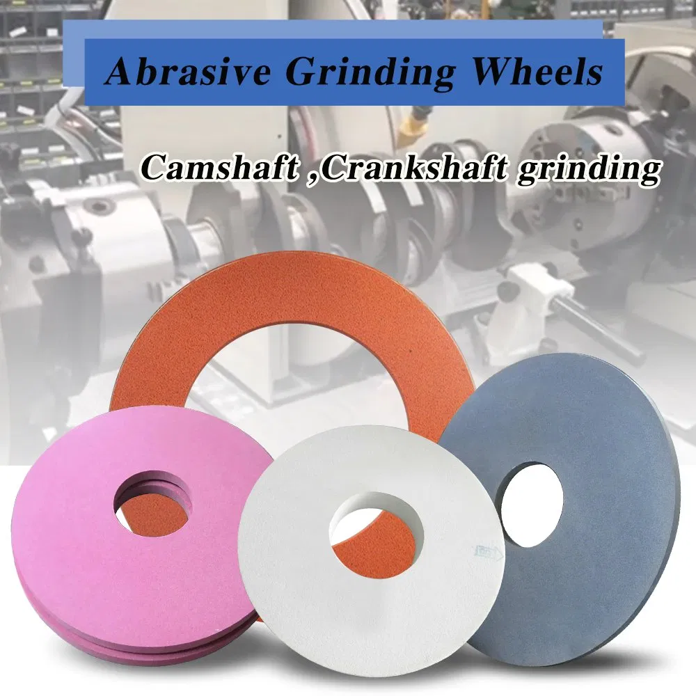 Ceramic Alumina Abrasive Grinding Wheel Crankshaft Flat Grinding Wheels for Landis and Naxos Union Camshaft Grinding Machines