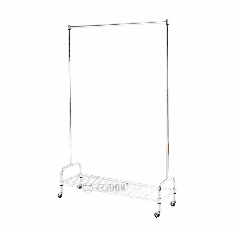 OEM Single Metal Bar Garment Rack Modern for Household Storage Furniture DIY Housewares Home Use