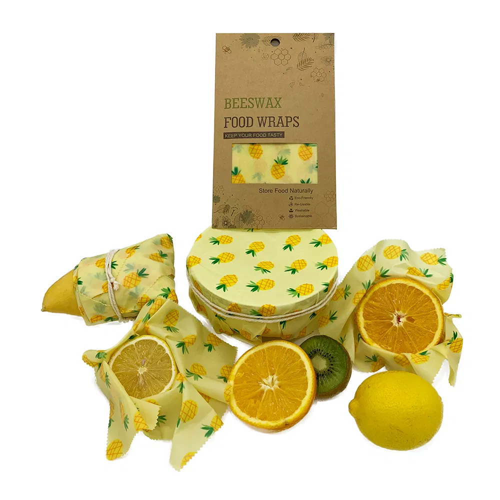 Beeswax Food Wrap 100% Natural for Storage Wrappers