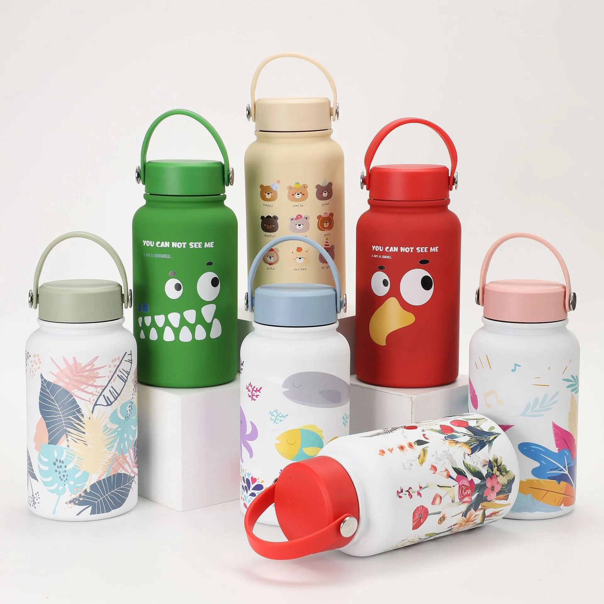 New 1000ml Stainless Steel Insulated Cup High Quality Double Wall Vacuum Flasks Large Capacity Portable Sport Thermo Cup Water Bottle