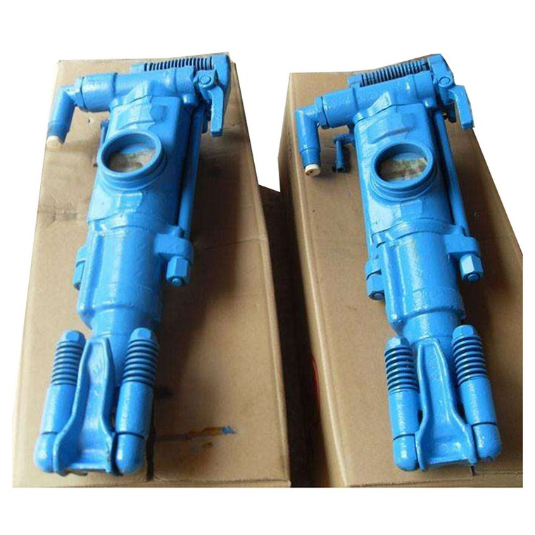 Proper Price Portable Pneumatic Jack Pneumatic Air Leg Rock Drill Handheld Dual Purpose Rock Drilling