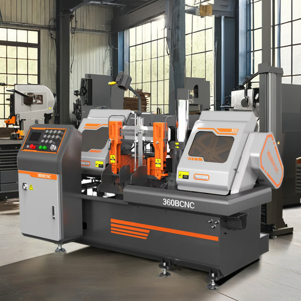 Ленточная пила по металлу автоматическая ЧПУ