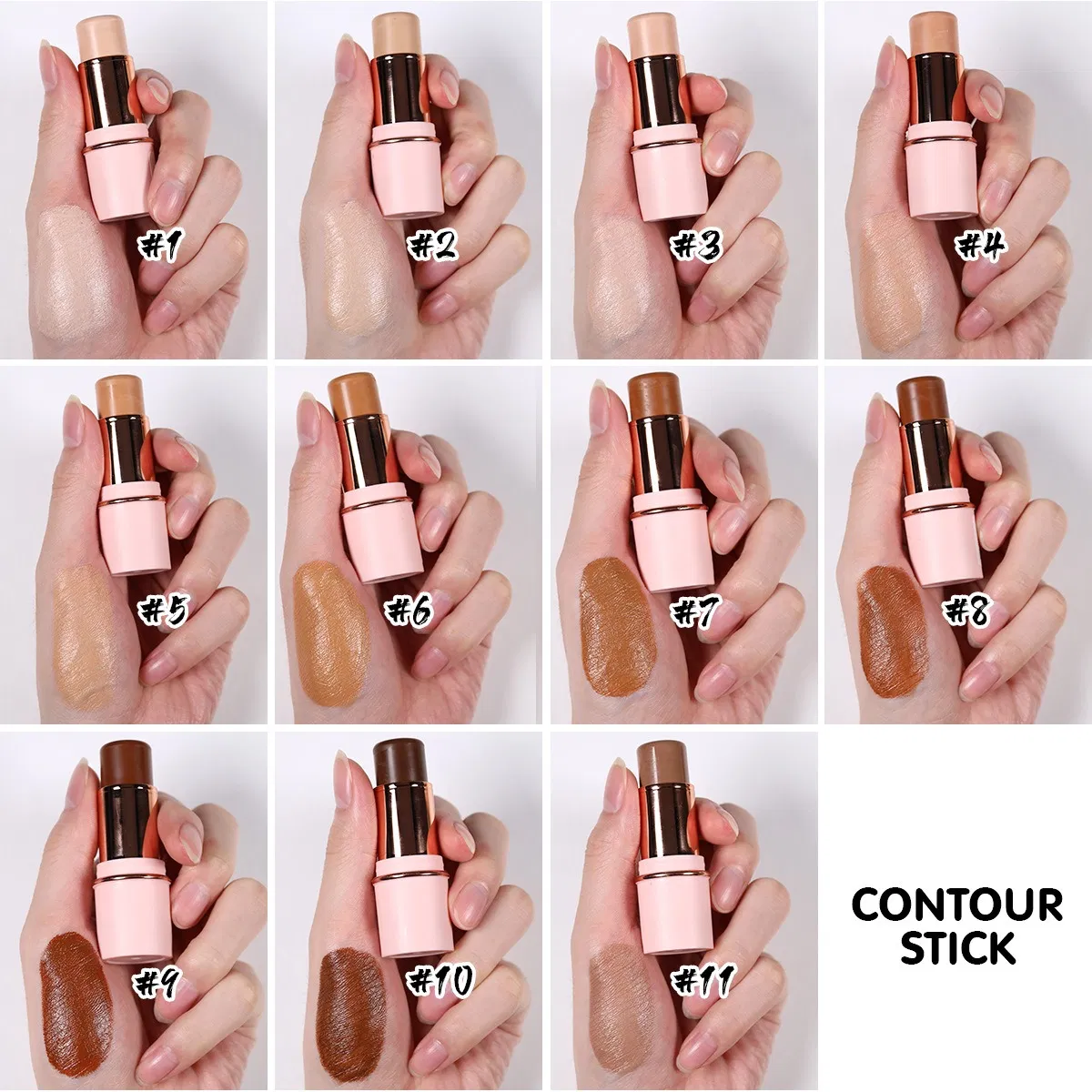 FDA Approved Cream Contour Stick Waterproof Bronzer Cruelty-Free Concealer Contour Stick
