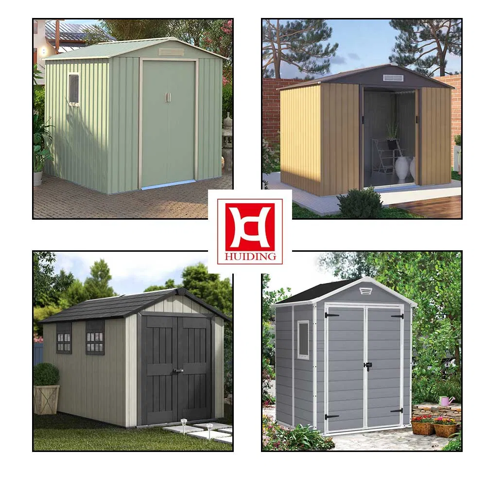 Huiding Cheap Durable Metal Storage Garden Sheds Outdoor for Sale