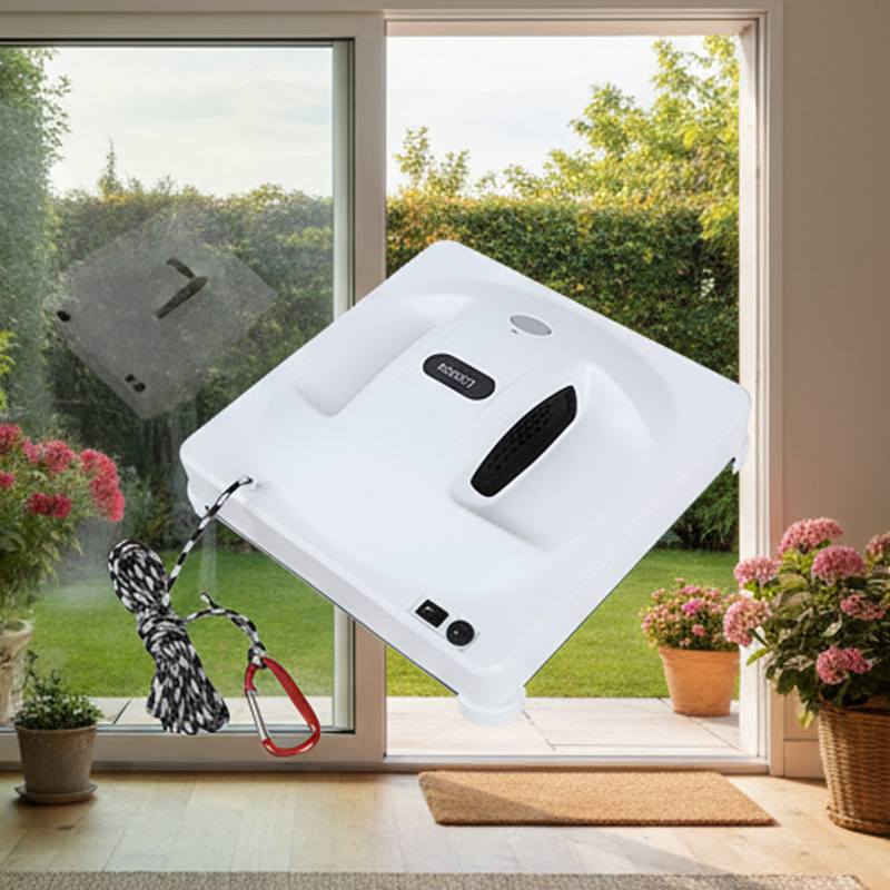 Smart Automatic Robot Vacuum for Indoor and Outdoor Glass Cleaning